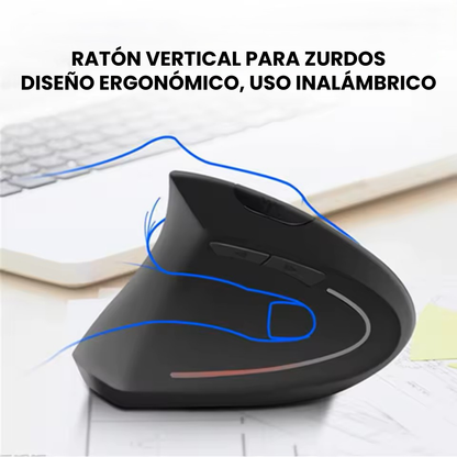 Ratón Ergónomico para Zurdos
