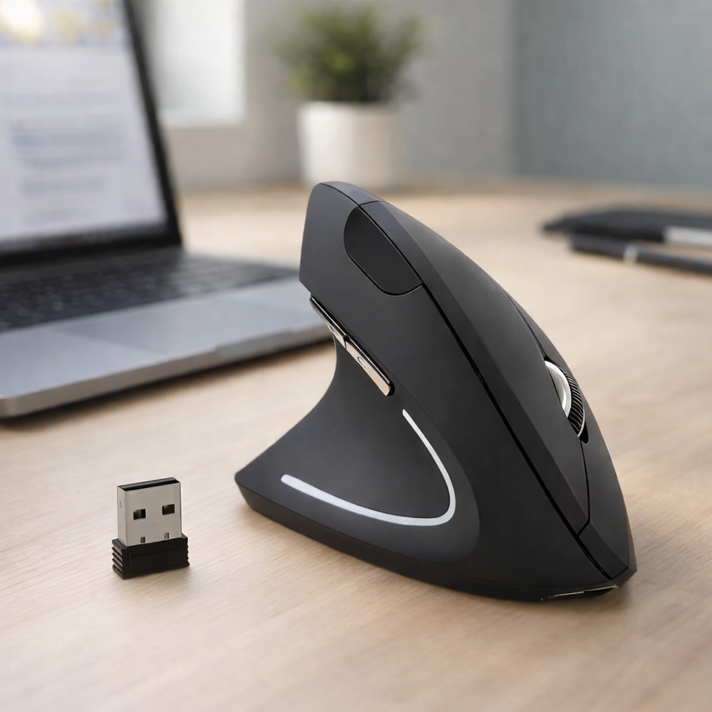 Ratón Ergónomico para Zurdos